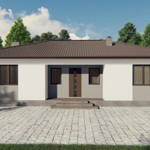 K026 — каркасный дом, проект Данмор