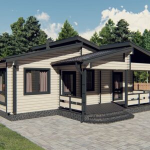 проект бани из бруса, строительство бань в Украине, Киев, баня, сауна, B025 Десняк