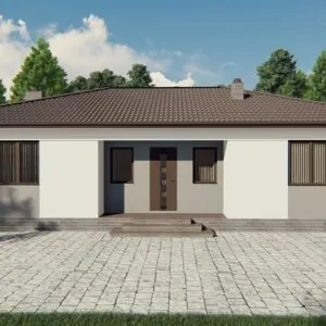 K026 — каркасный дом, проект Данмор